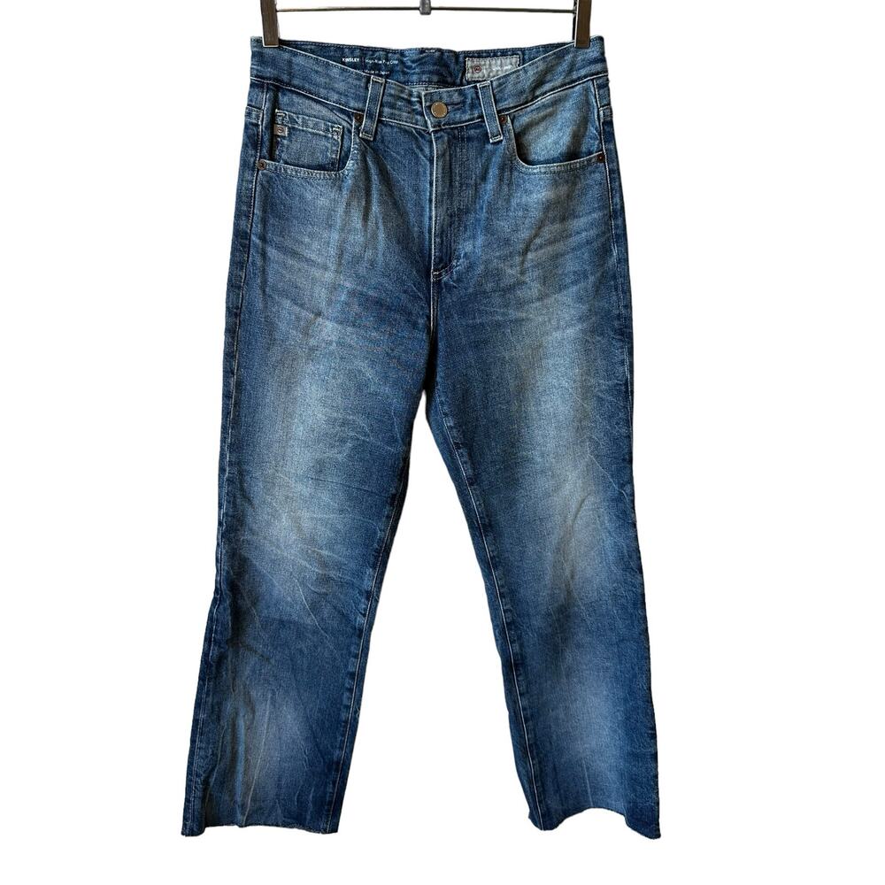 Adriano Goldschmied New Women's Kinsley High Rise Pop Crop Jeans Size 27 Casual